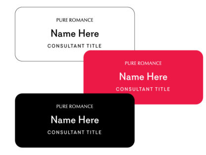 Laser Engrave Name Tag - 3 Pack