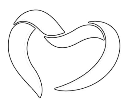 Pure Romance Vinyl Heart Decal 5 pack - Image 4